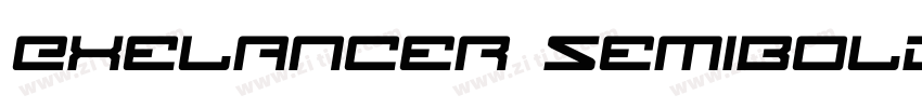 Exelancer SemiBold字体转换